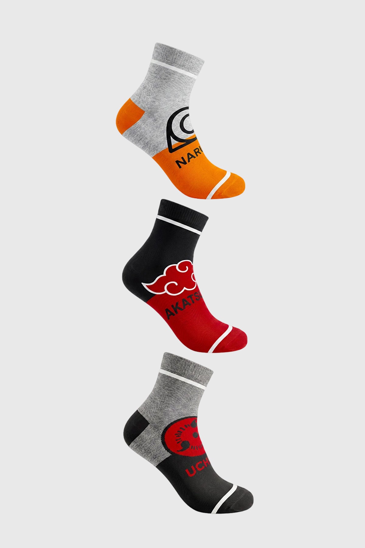 Calceta Tripack Naruto Shippuden