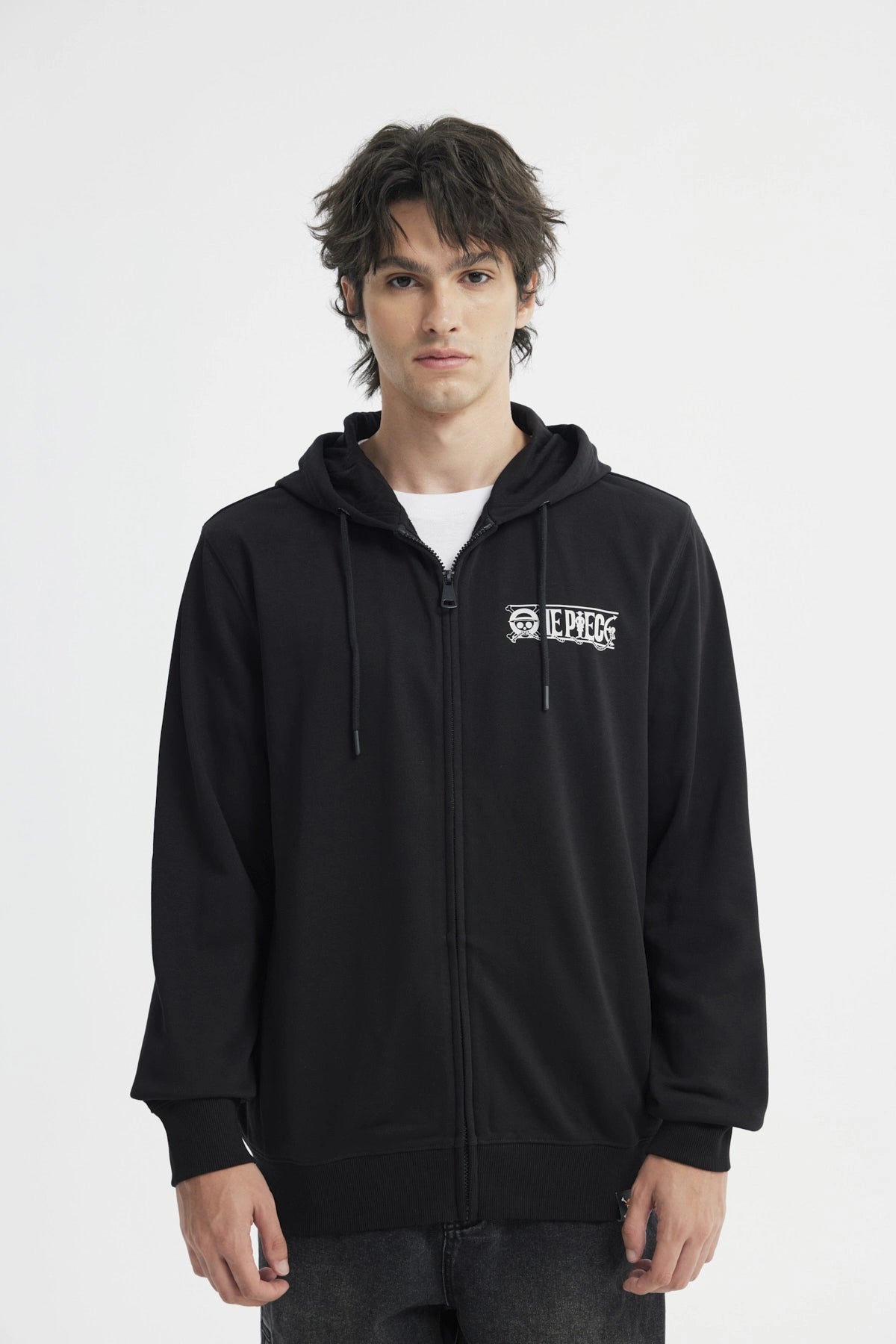 Polerón Hombre One Piece Negro