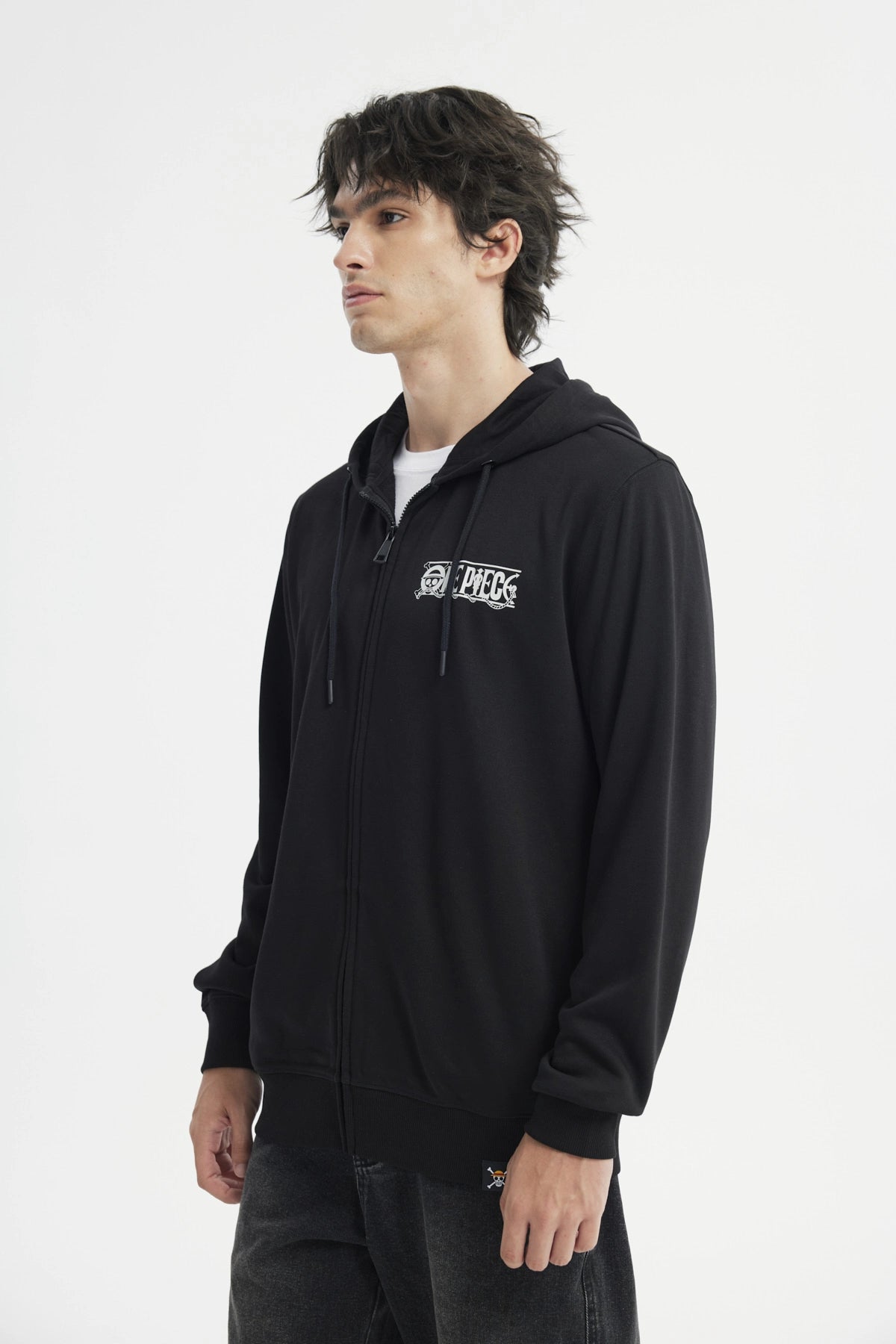 Polerón Hombre One Piece Negro