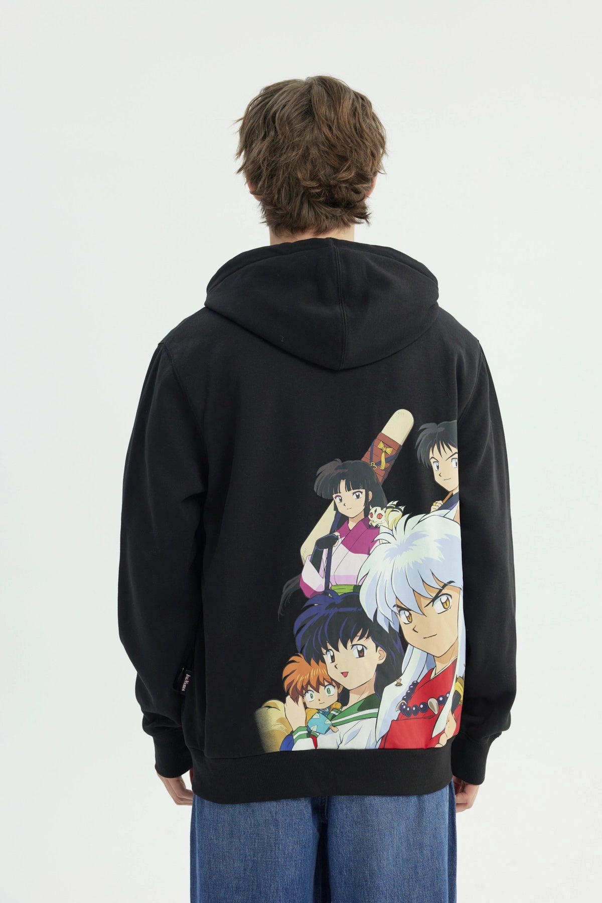 Polerón Inuyasha Negro