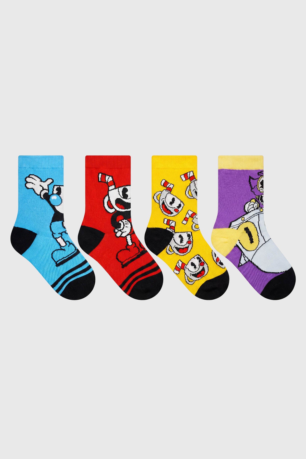 Calcetín Niño Tripack Cuphead