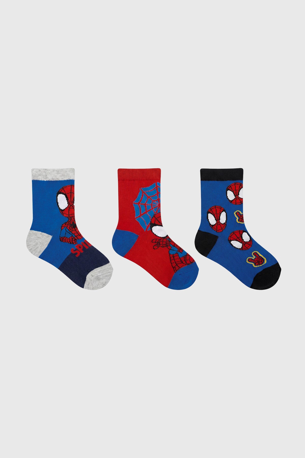Calcetín Tripack Spidey