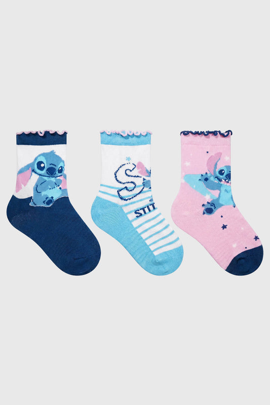 Calcetín Tripacks Lilo & Stitch