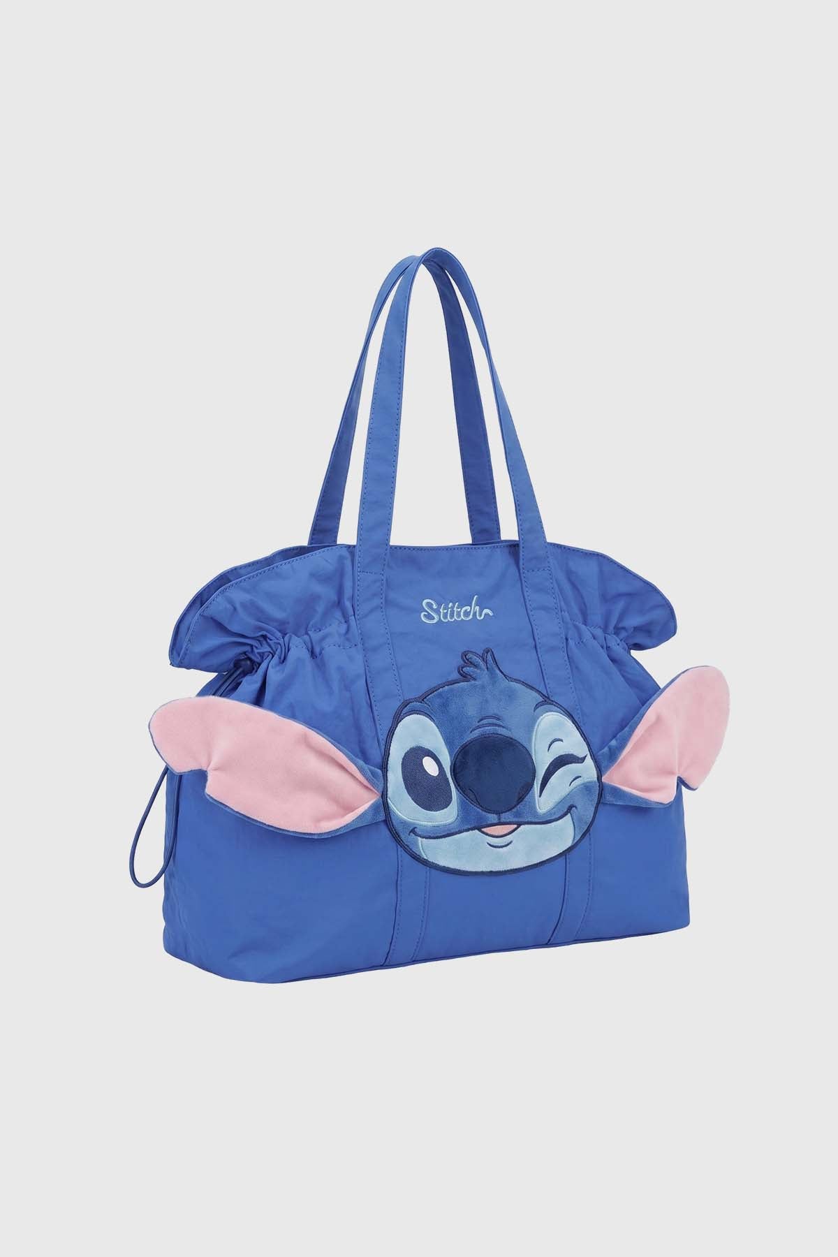 Bolso Stitch Azul