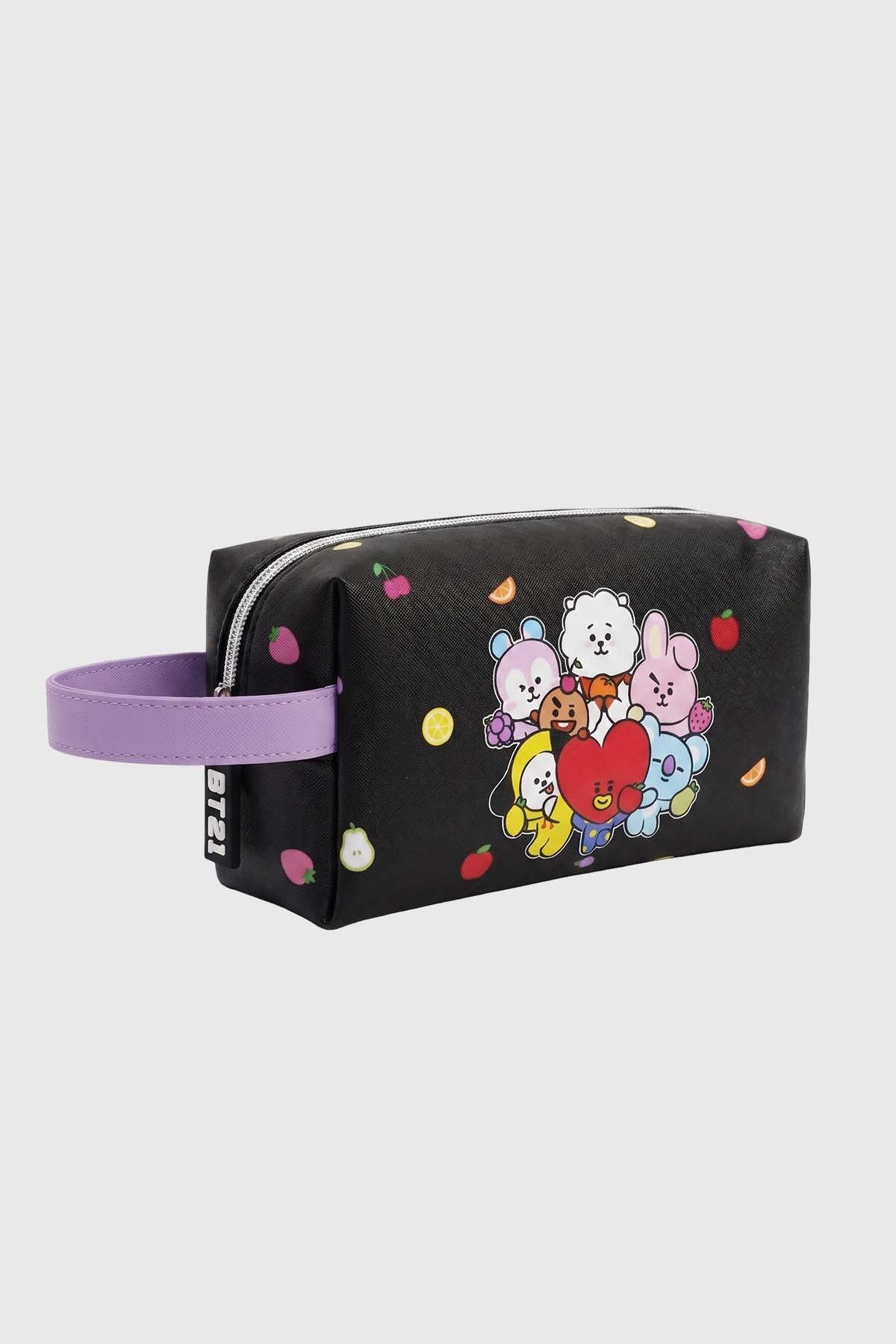 Cosmetiquero Bt21 Negro