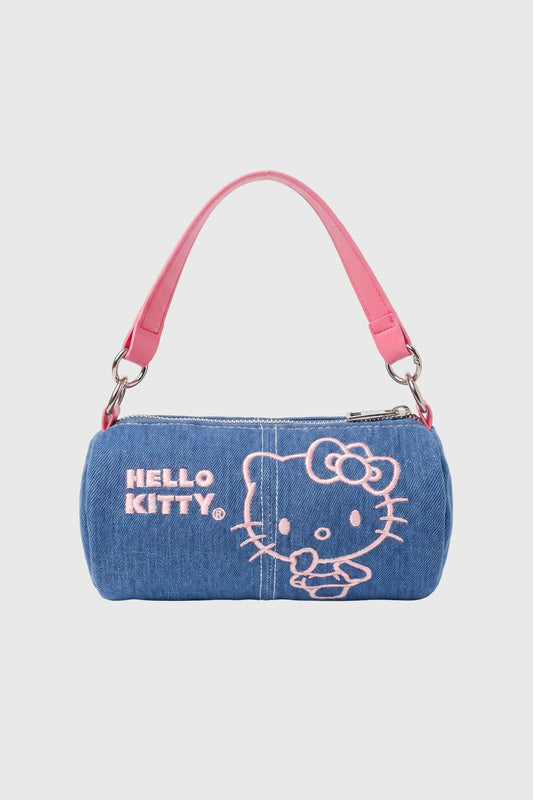 Cartera Hello Kitty Azul Denim