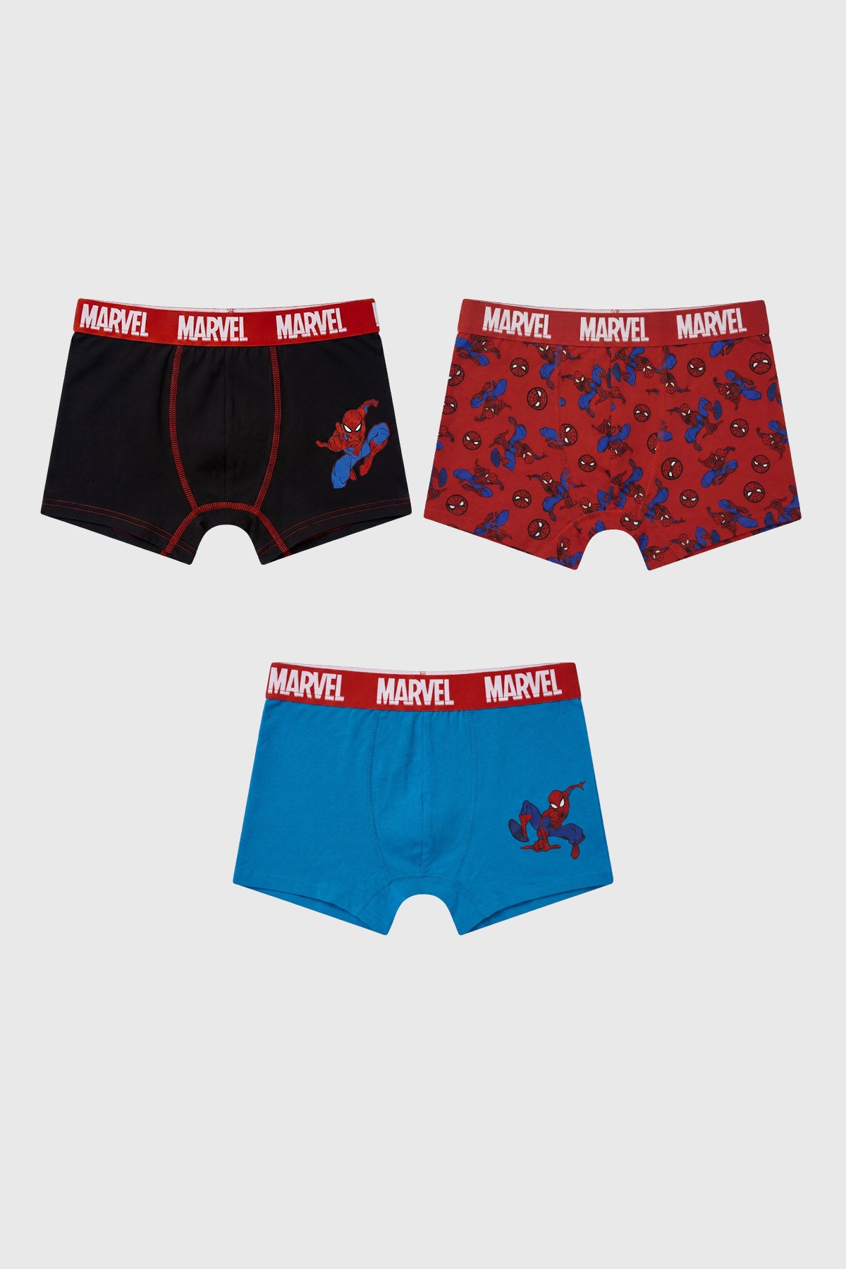 Boxer Niño Spiderman Rojo