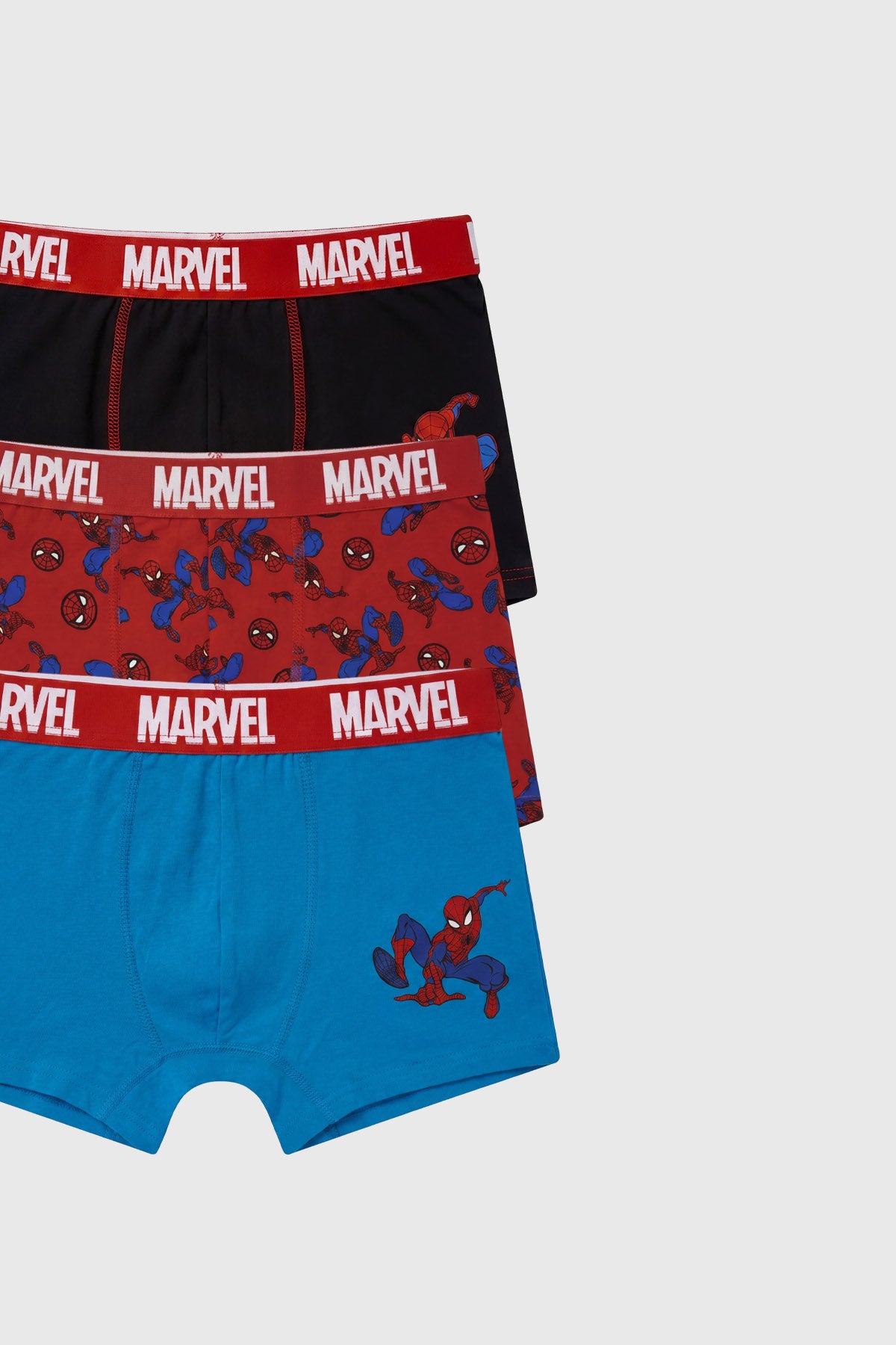 Boxer Niño Spiderman Rojo