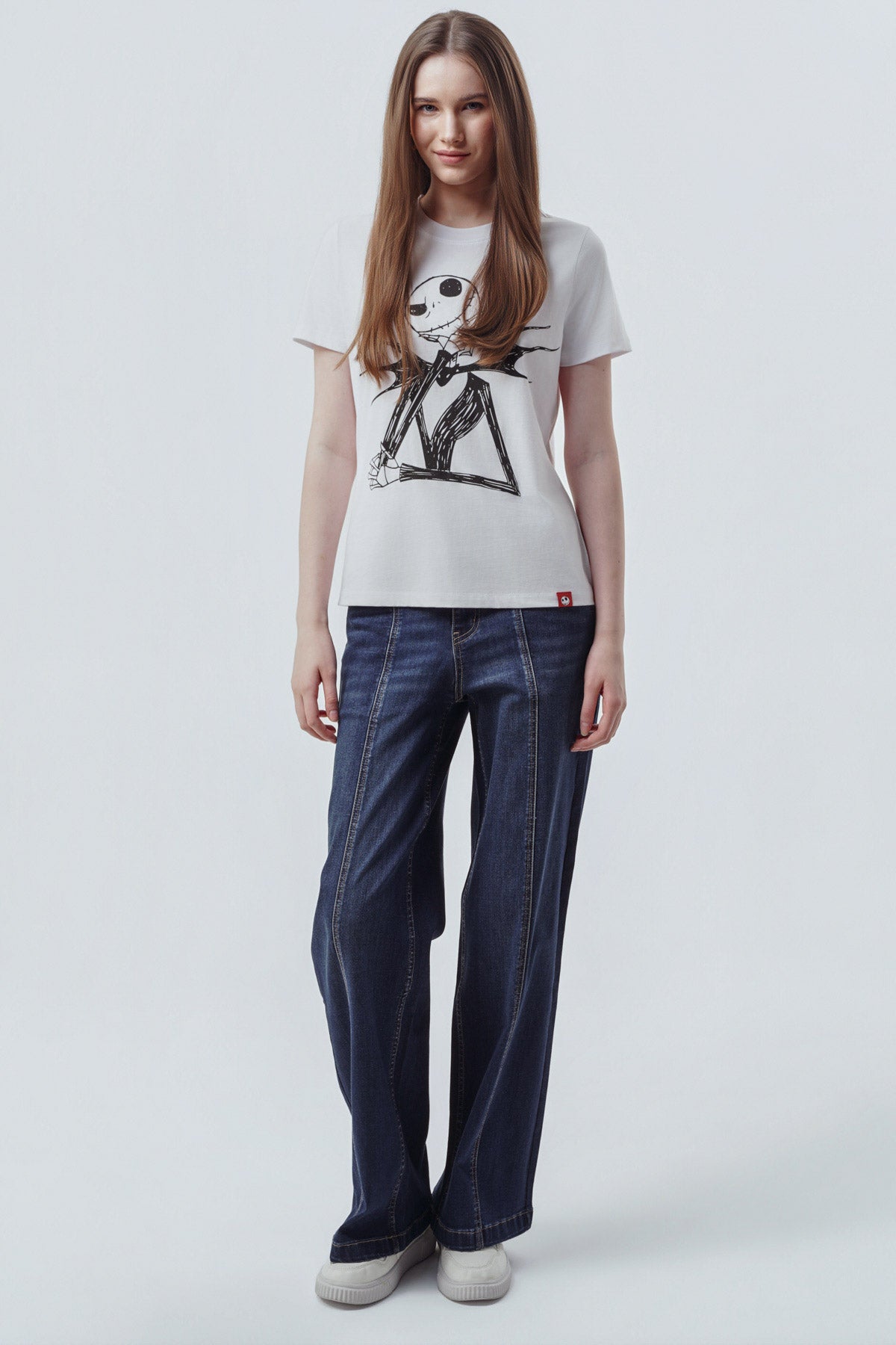 Polera Mujer El Extraño Mundo De Jack Blanco