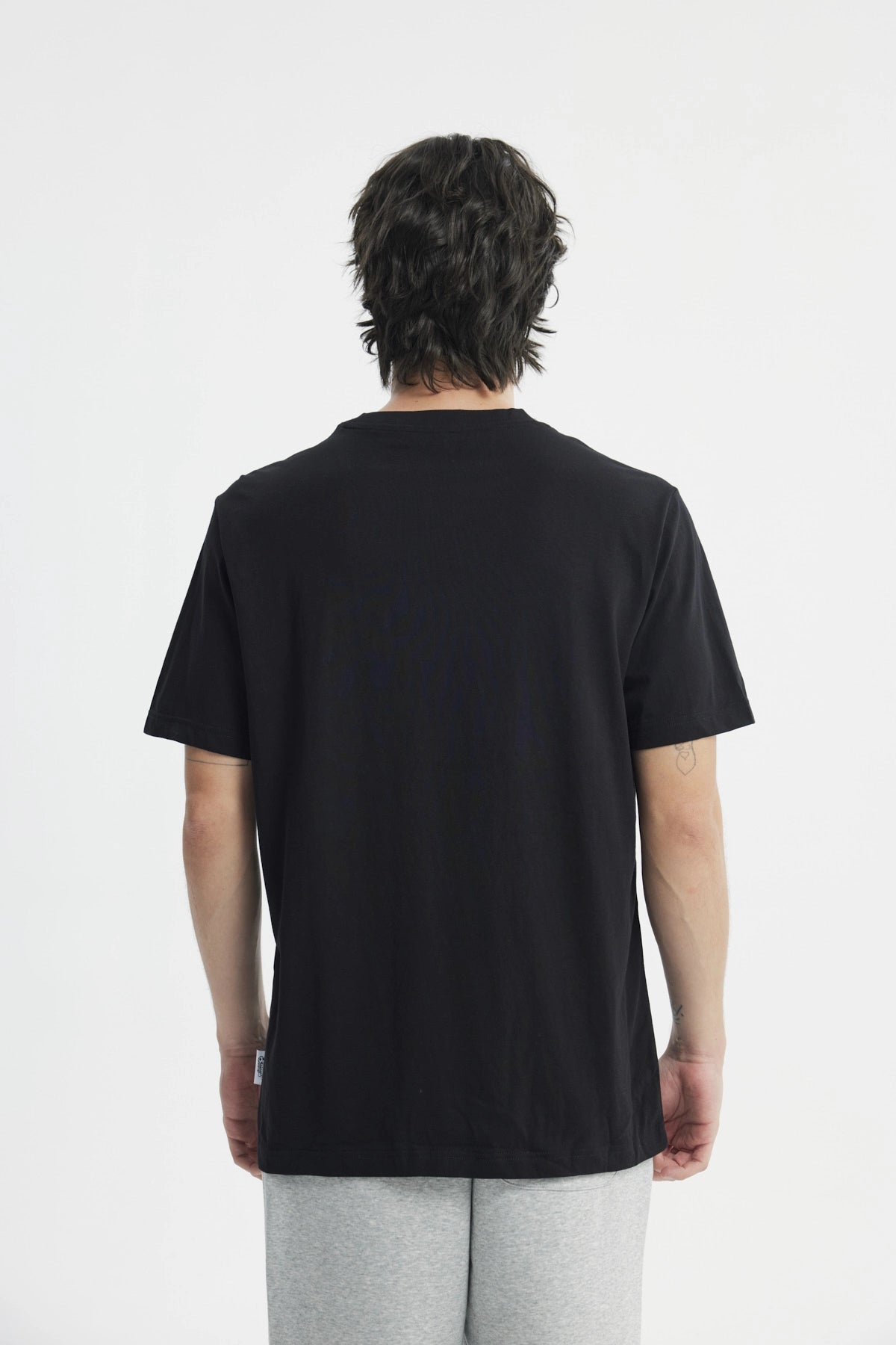 Polera Hombre Capitán Tsubasa Negra