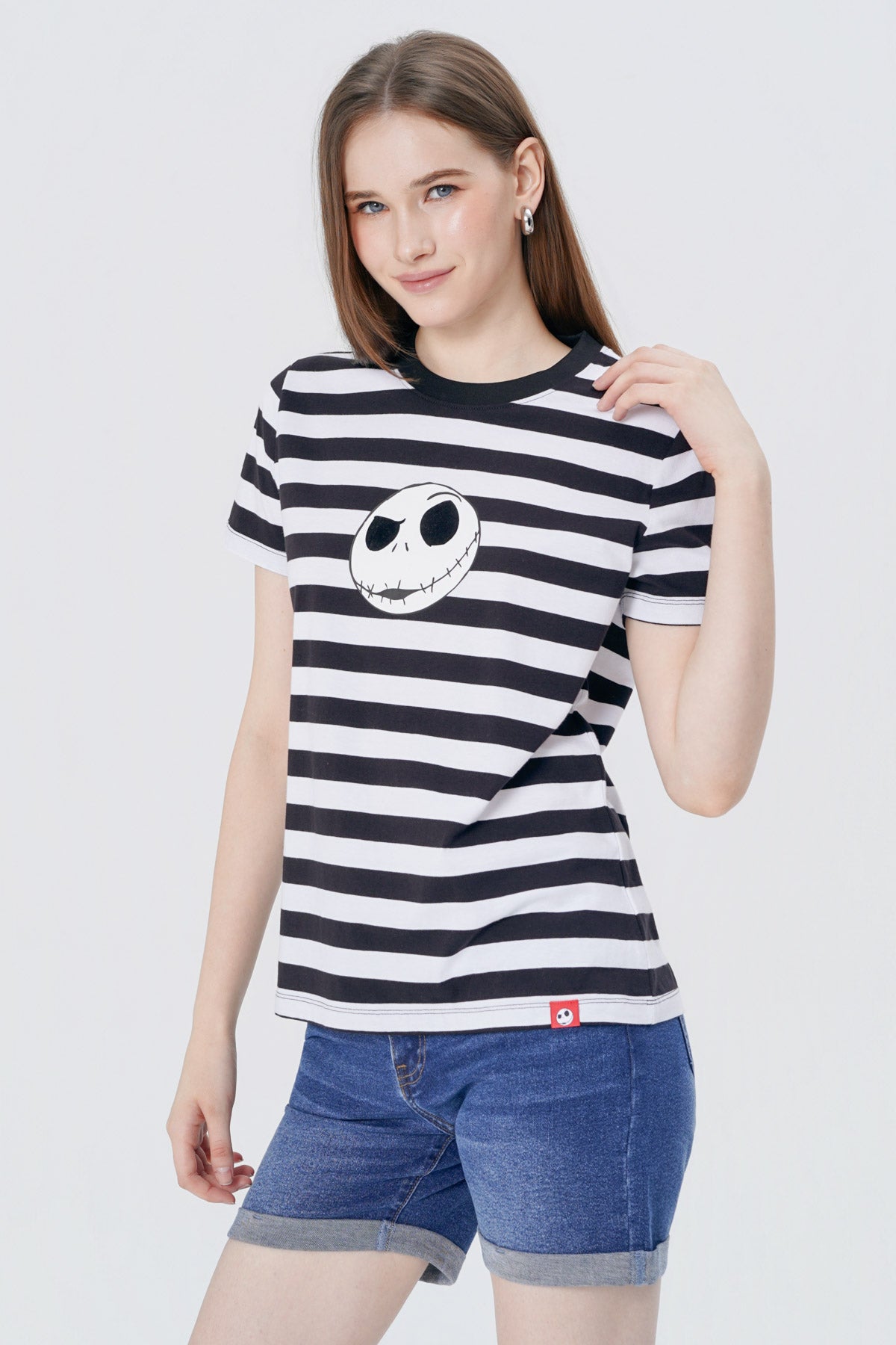 Polera Mujer El Extraño Mundo De Jack Negra