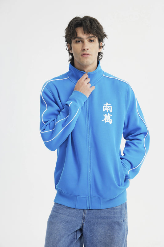 Polerón Hombre Capitán Tsubasa Azul