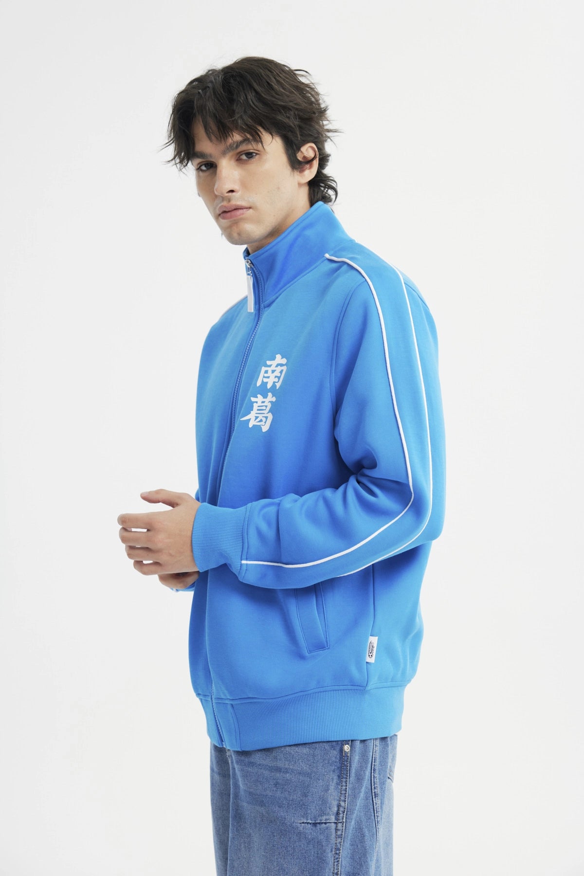 Polerón Hombre Capitán Tsubasa Azul