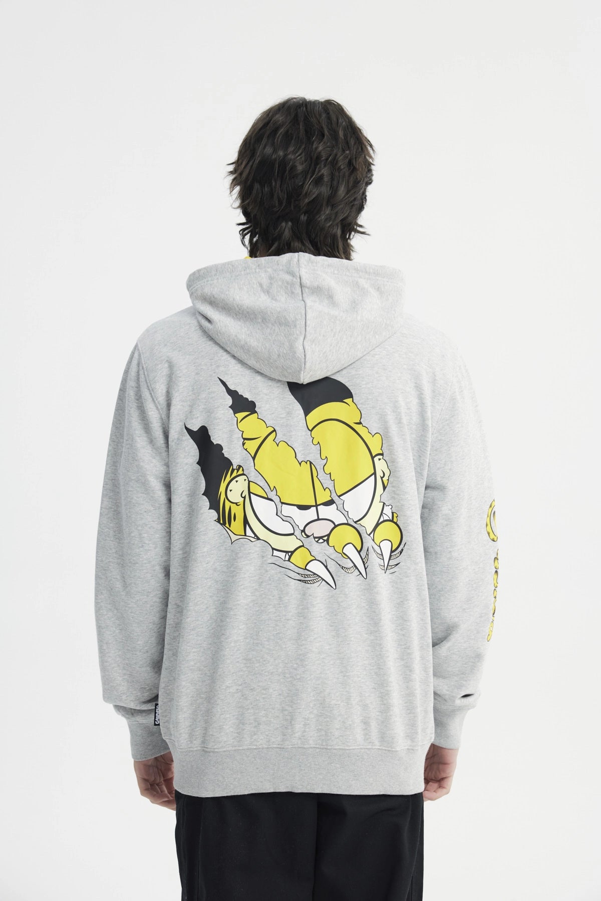 Polerón Hombre Garfield Gris Melange