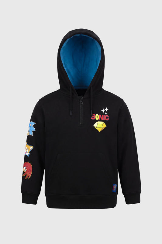 Polerón Niño Sonic Negro