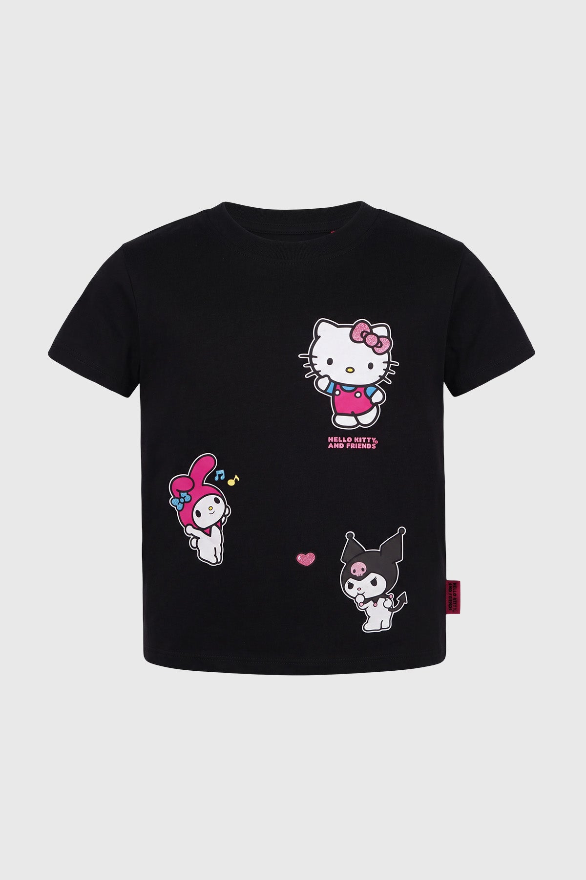 Polera Niña Hello Kitty Negra
