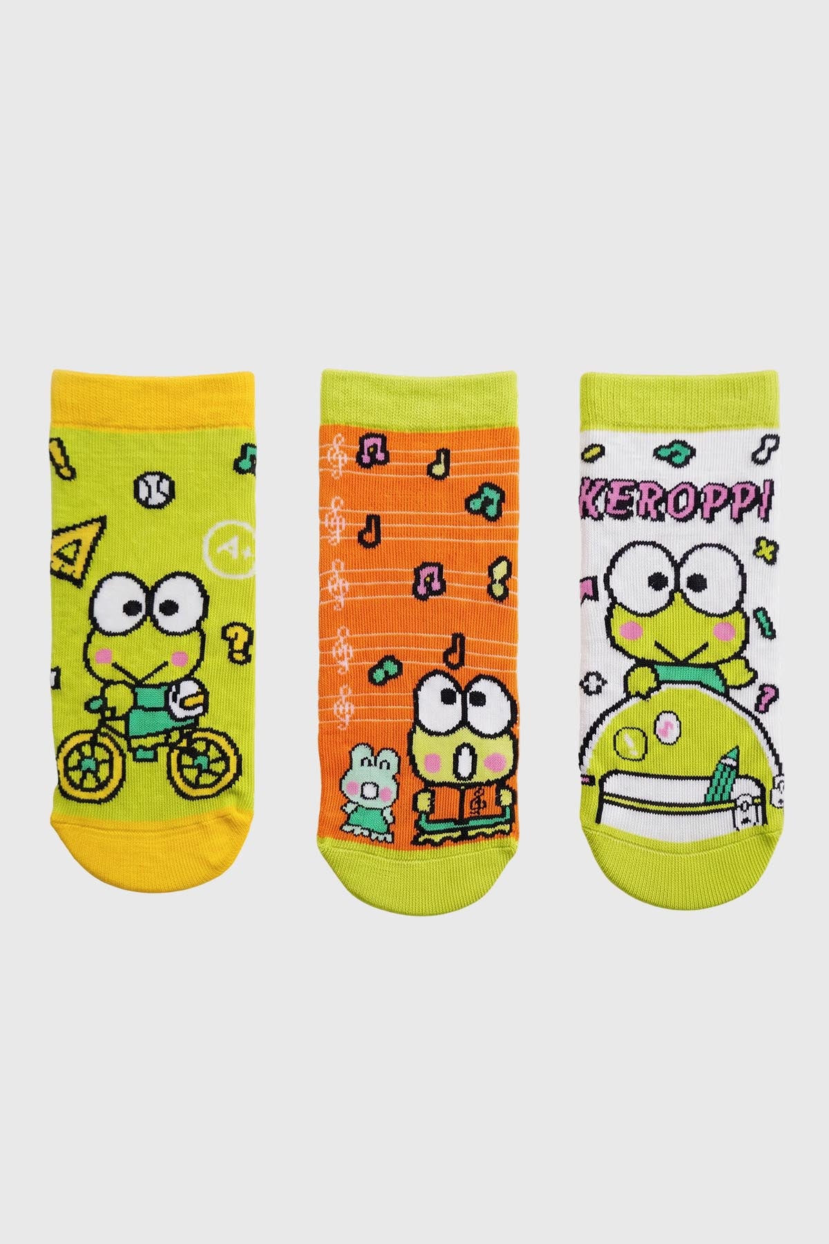 Calceta Niña Tripack Keroppi