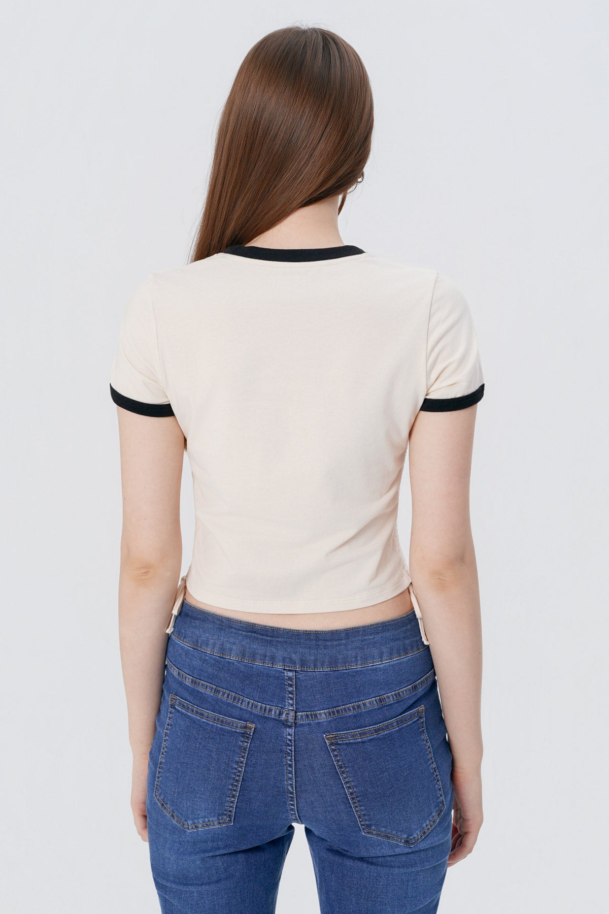 Polera Mujer Bt21 Crudo