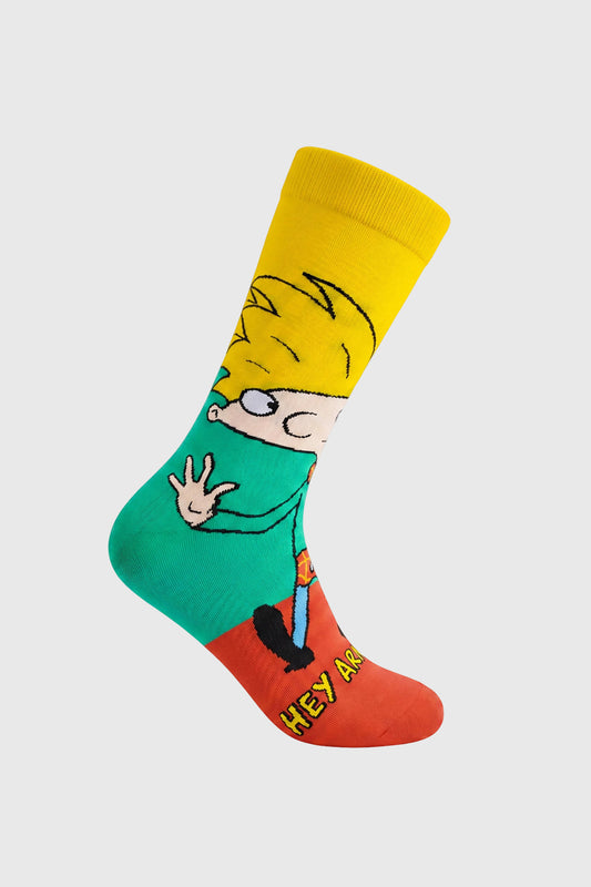 Calcetín Hey Arnold Amarillo