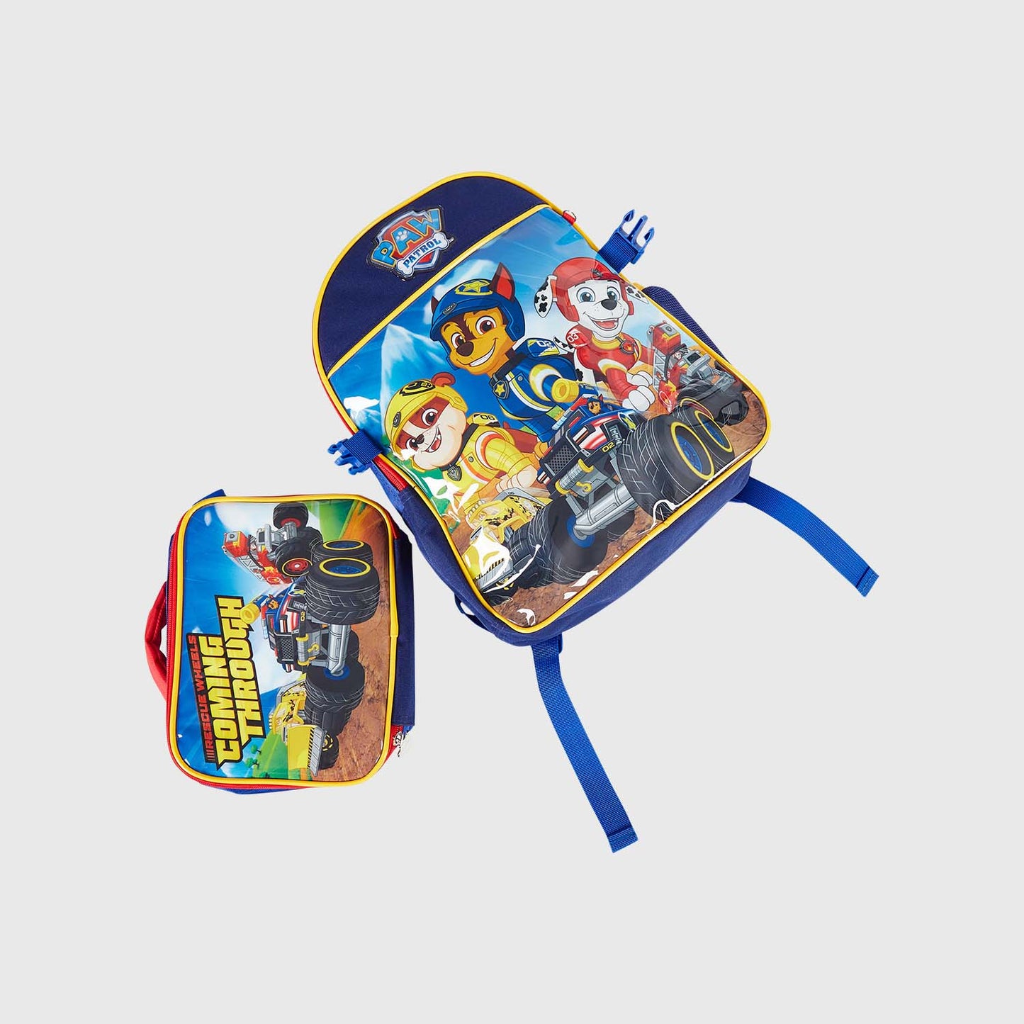 Mochila Escolar Infantil Lonchera Paw Patrol Azul