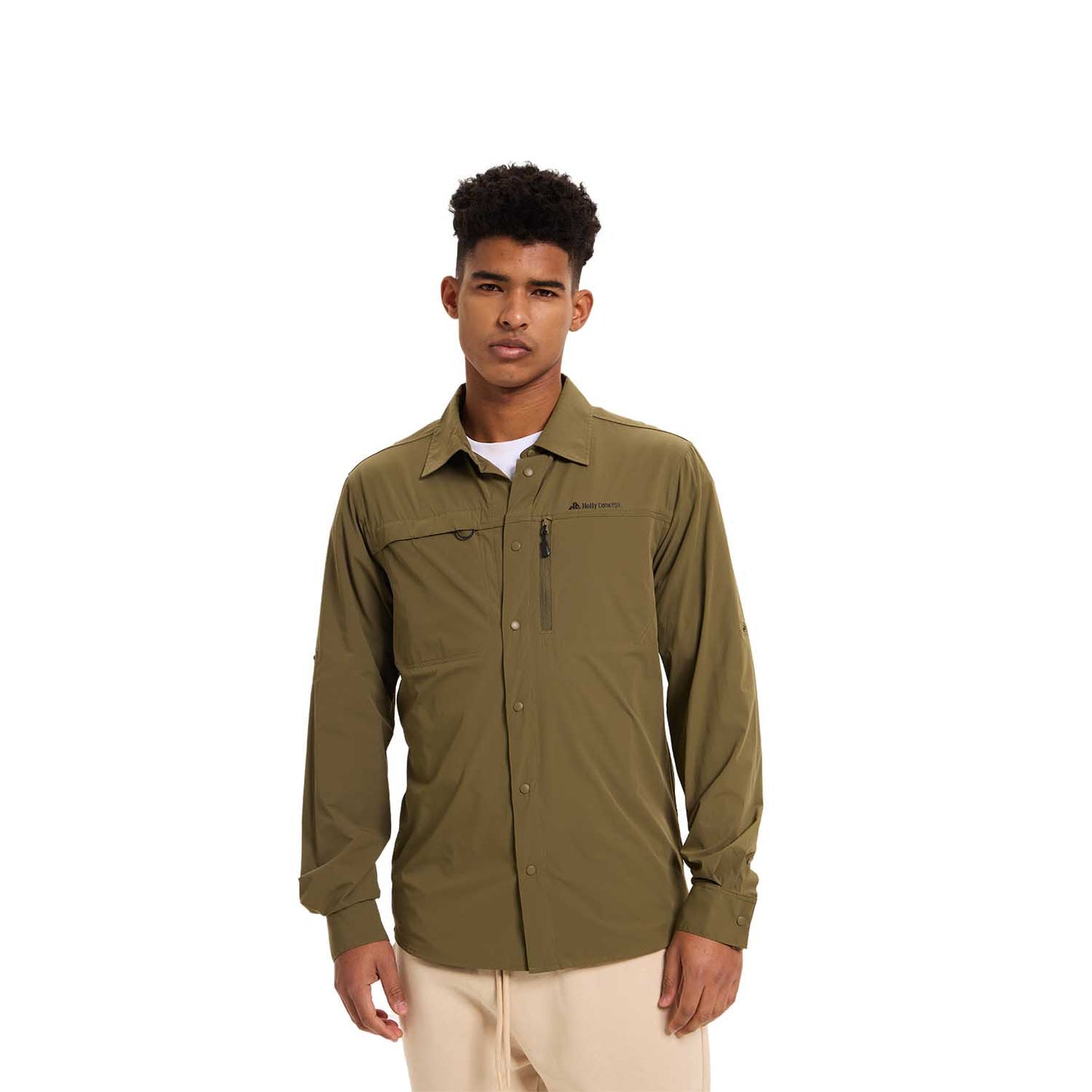 Camisa Holly Outdoors Verde Musgo