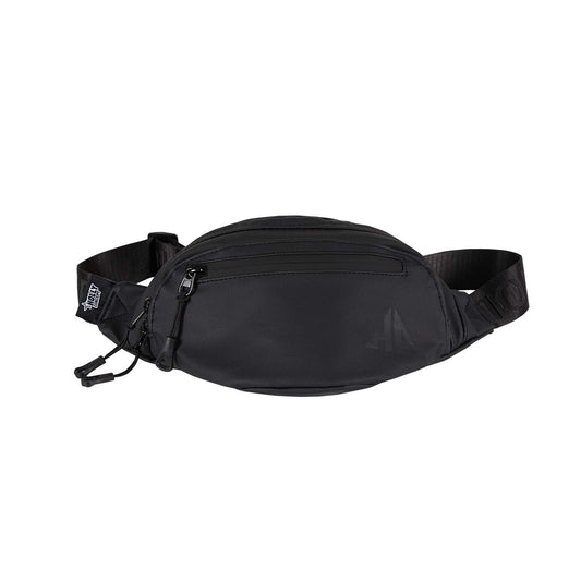 Banano Outdoor negro de Holly Concept con diseño minimalista, fabricado en PVC, ideal para llevar tus gadgets mientras exploras el mundo geek.