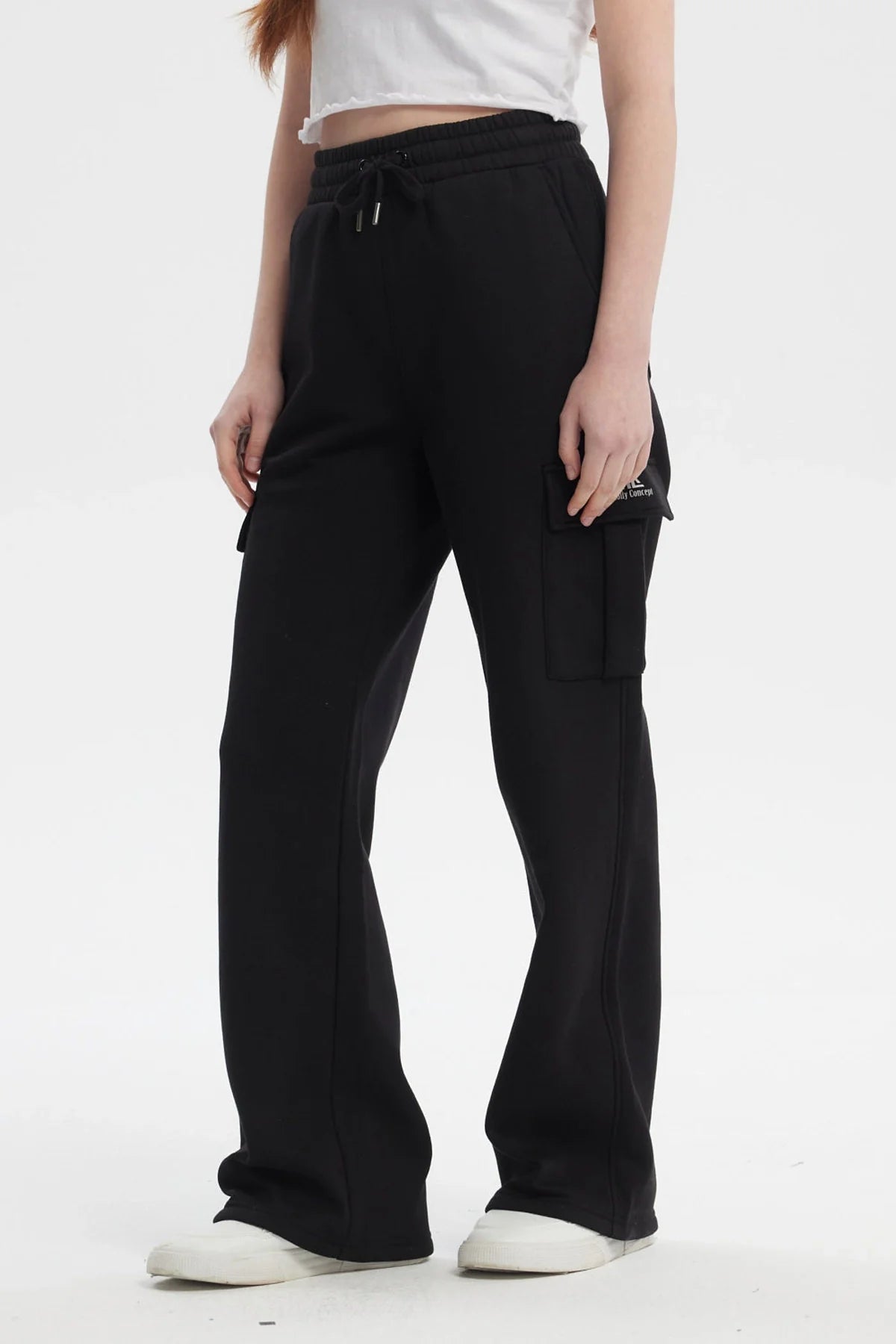 Pantalón Buzo Holly Concept Negro