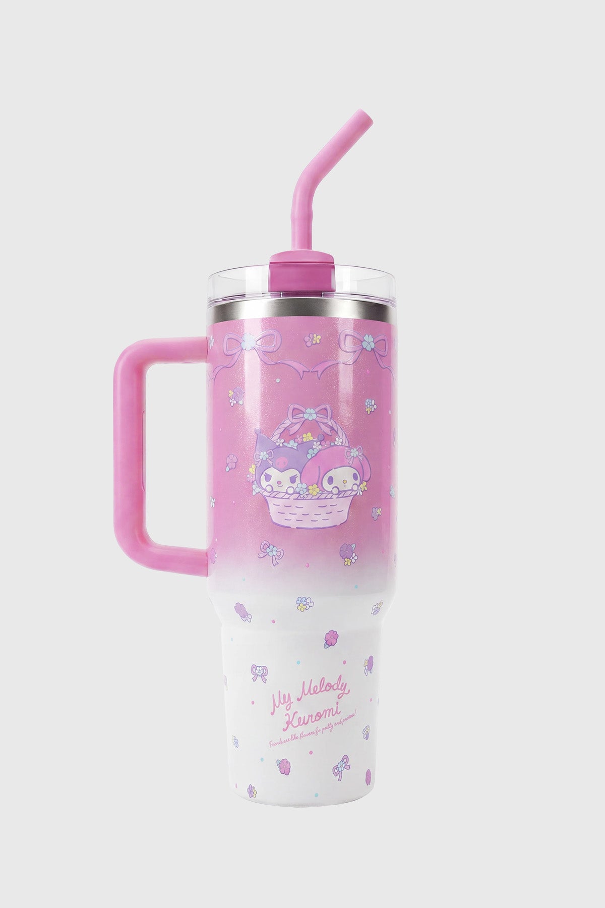 Termo - Botella Hello Kitty Y Sus Amigos Rosada