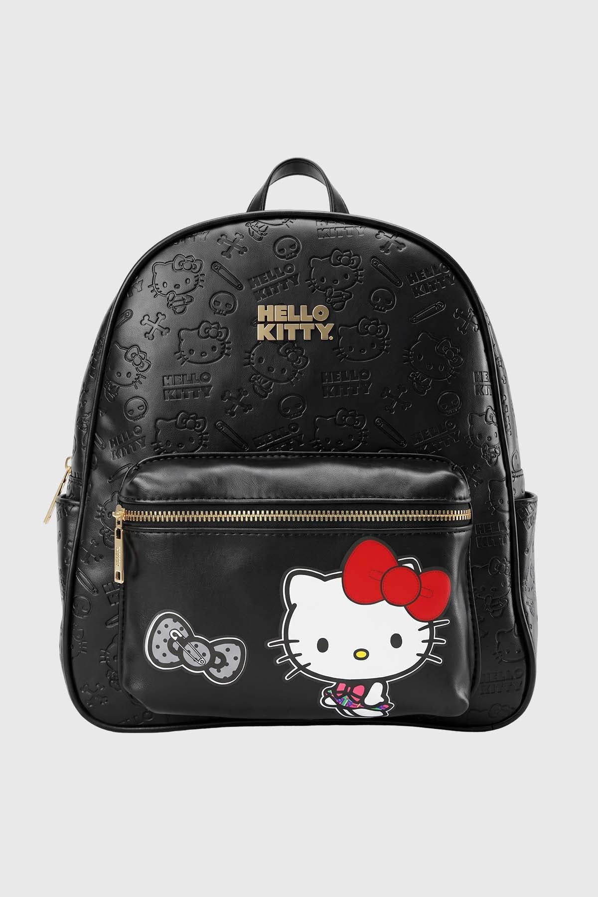 Mochila Hello Kitty Y Sus Amigos Negra