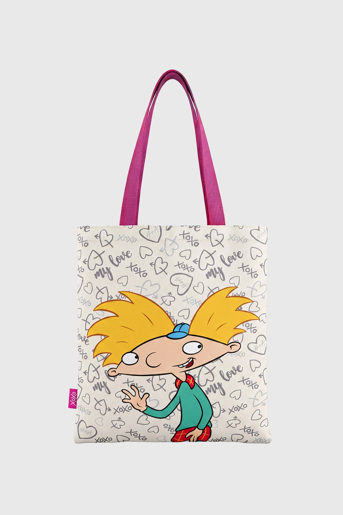 Bolsa Hey Arnold & Helga Crudo