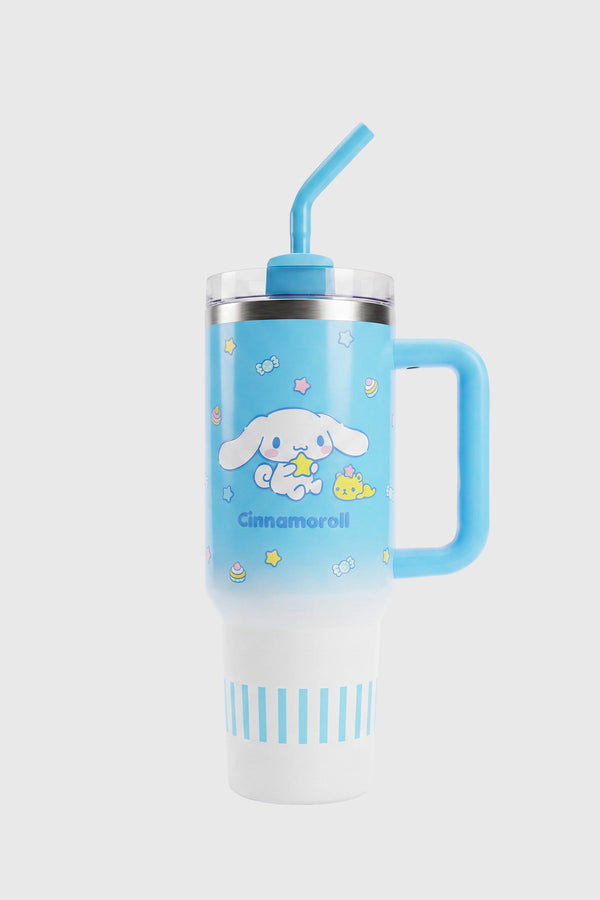 Termo - Botella Cinnamoroll Azul Claro