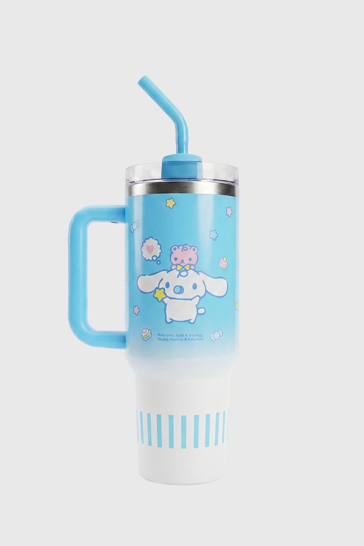 Termo - Botella Cinnamoroll Azul Claro